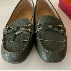 Talbots leather driver shoes like new